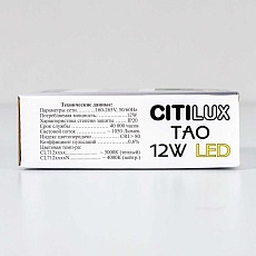Накладной светодиодный светильник Citilux Тао CL712X122N 5