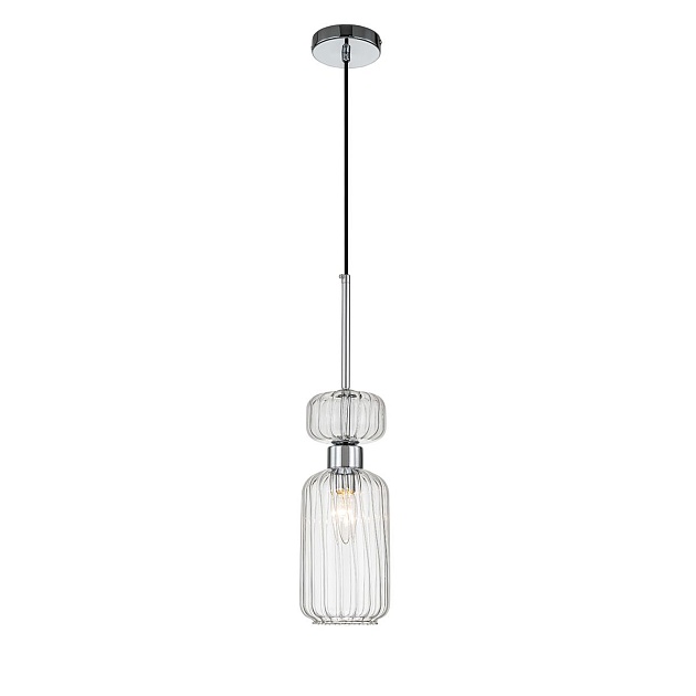 Подвесной светильник Escada Gloss 1141/1S Chrome/Clear изображение 4 Подвесной светильник Escada Gloss 1141/1S Chrome/Clear Фото № 4