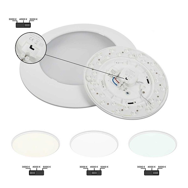 Потолочный светильник Mantra SLIM CCT 8690 изображение 4 Потолочный светильник Mantra SLIM CCT 8690 Фото № 4
