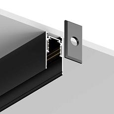 Шинопровод накладной Hesby Lighting ElDeko 48В-1м, чёрный HSBL_0051 5