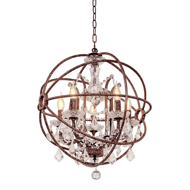 Подвесная люстра Loft IT Foucaults Orb Crystal Loft1897/6 изображение 2 Подвесная люстра Loft IT Foucaults Orb Crystal Loft1897/6 Фото № 2