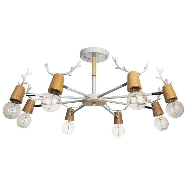 Потолочная люстра Loft IT Sven 10024/8 White Фото № 1