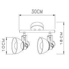 Спот De Markt Ринген 547020702 3