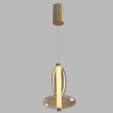 Подвесной светодиодный светильник Crystal Lux Quasar SP10W Led Amber 5