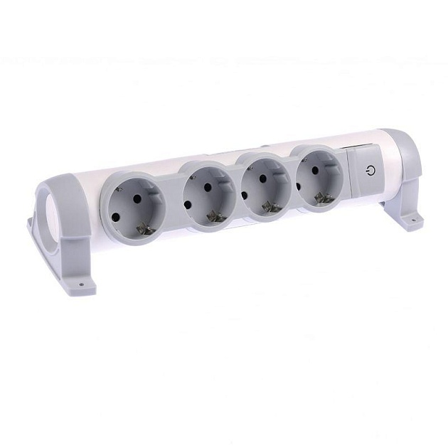 Колодка Legrand Комфорт 4гн с/з 694629 изображение 1 Колодка Legrand Комфорт 4гн с/з 694629 Фото № 1