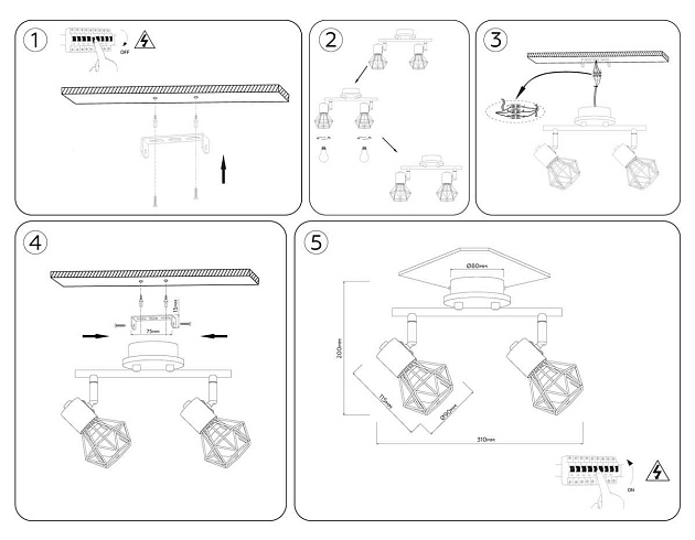 Накладной светильник AMBRELLA LIGHT TRADITIONAL TR8752 изображение 2 Накладной светильник AMBRELLA LIGHT TRADITIONAL TR8752 Фото № 2