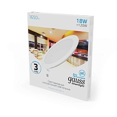 Встраиваемый светильник Gauss 939111318 3