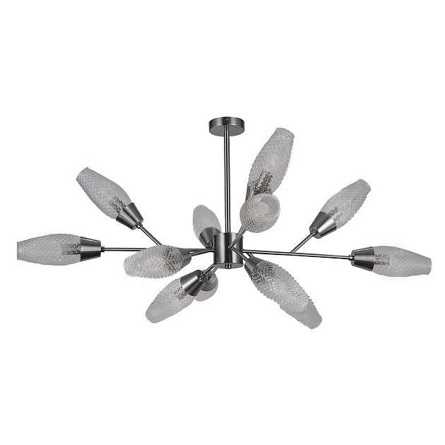 Потолочная люстра Escada Desire 10165/12PL Nickel изображение 1 Потолочная люстра Escada Desire 10165/12PL Nickel Фото № 1
