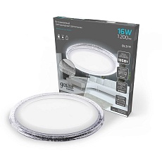 Встраиваемый светодиодный светильник Gauss Backlight Bubbles с подсветкой BL319 1