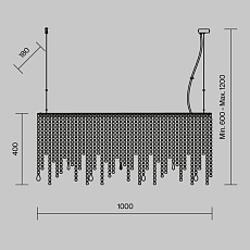 Подвесная люстра Maytoni Empress DIA002PL-05CH 1