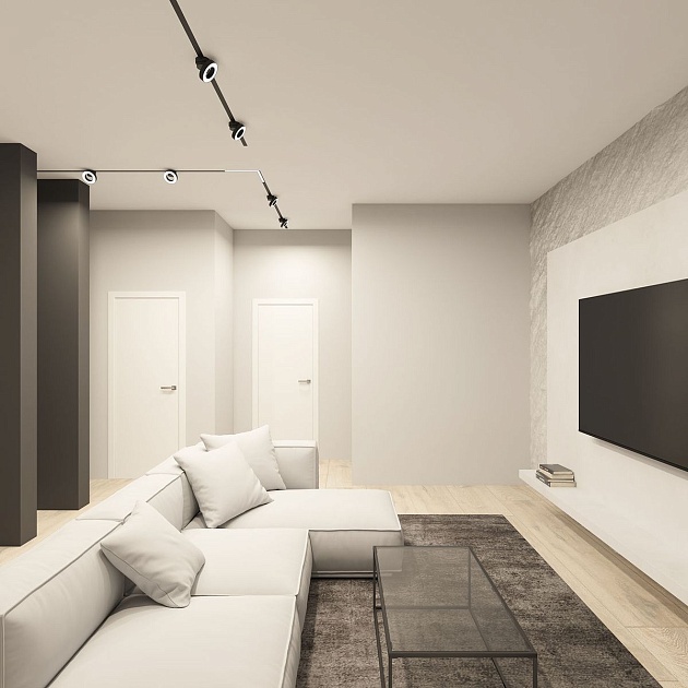 Трековый светодиодный светильник Denkirs Smart Linear DK8027-BK Фото № 5