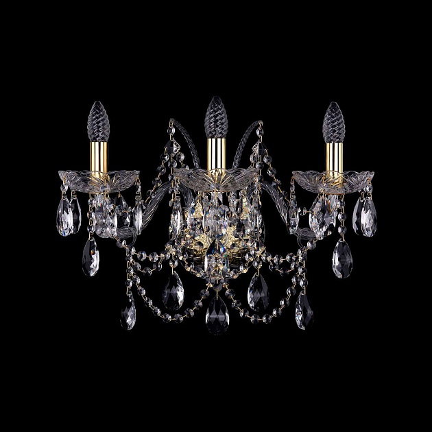 Бра Bohemia Ivele 1411B/3/195/XL G изображение 1 Бра Bohemia Ivele 1411B/3/195/XL G Фото № 1