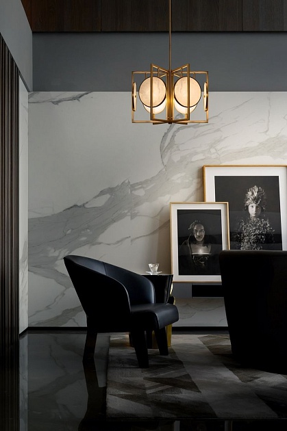 Подвесная люстра Maytoni Marmo MOD099PL-06G изображение 7 Подвесная люстра Maytoni Marmo MOD099PL-06G Фото № 7