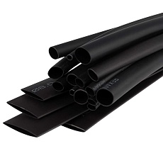 Набор термоусаживаемых трубок ТУТ нг №5 STANDARD 2:1, упаковка 18 шт. по 10 см REXANT 29-0105 1