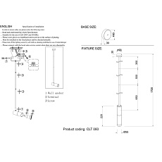 Кольцо декоративное Crystal Lux CLT 060_02 BL 1