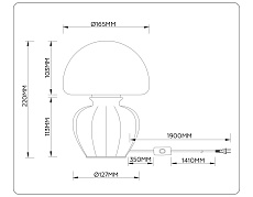 Настольная лампа Ambrella Light HIGH LIGHT LH53247 5