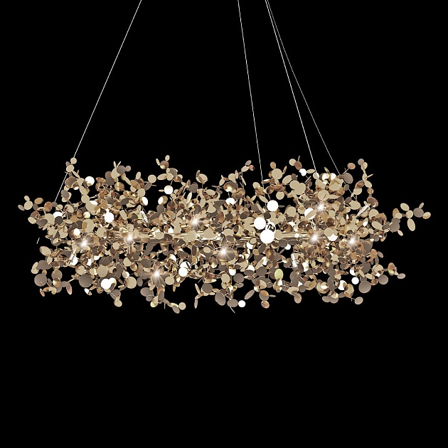 Подвесная люстра Loft IT Spark 10101/600 Gold изображение 3 Подвесная люстра Loft IT Spark 10101/600 Gold Фото № 3