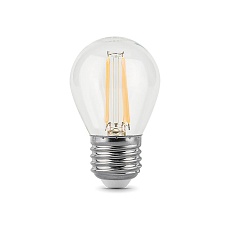 Лампа светодиодная филаментная Gauss E27 11W 4100K прозрачная 105802211 3