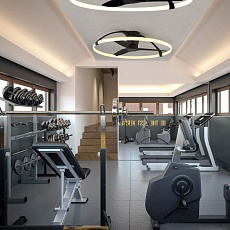 Потолочная светодиодная люстра-вентилятор Mantra Nepal 7531 2