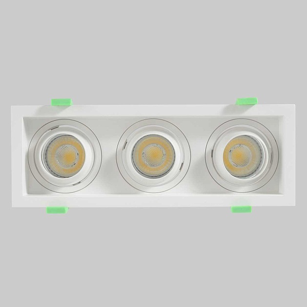 Встраиваемый светильник Crystal Lux CLT 069C3 WH Фото № 8