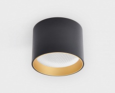 Потолочный светодиодный светильник Italline IT02-007 black 4000K 3