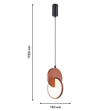 Подвесной светодиодный светильник F-Promo Grahan 4607-1P 1