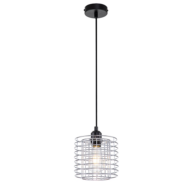 Подвесной светильник Escada Grid 10190/1S Chrome изображение 1 Подвесной светильник Escada Grid 10190/1S Chrome Фото № 1