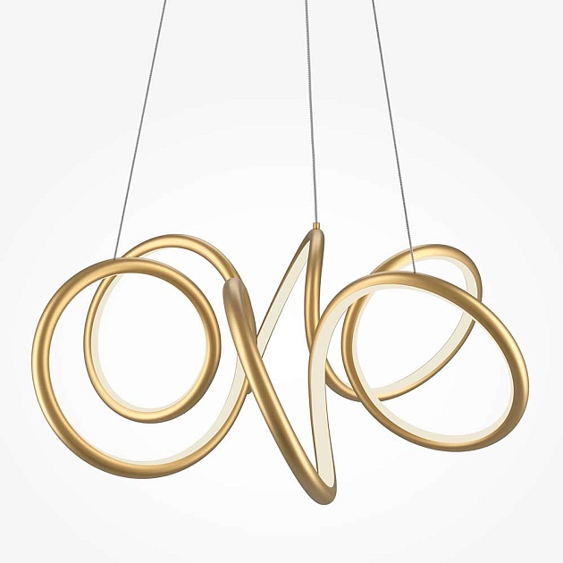 Подвесной светодиодный светильник Maytoni Curve MOD241PL-L60BSK Фото № 4