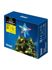 Украшение светодиодное Uniel Звезда разноцветный ULD-H1516-010/DTA Multi Star UL-00005491 3