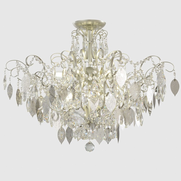 Потолочная люстра Crystal Lux Esmiralda PL9 Silver изображение 3 Потолочная люстра Crystal Lux Esmiralda PL9 Silver Фото № 3
